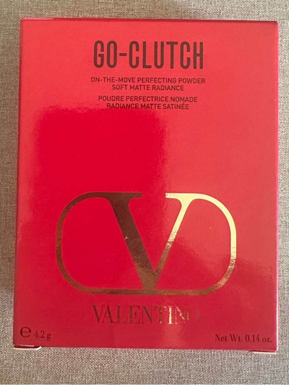 Valentino Go-Clutch Refillable Radiant Setting Powder LIGHT MEDIUM 03 - Boxed